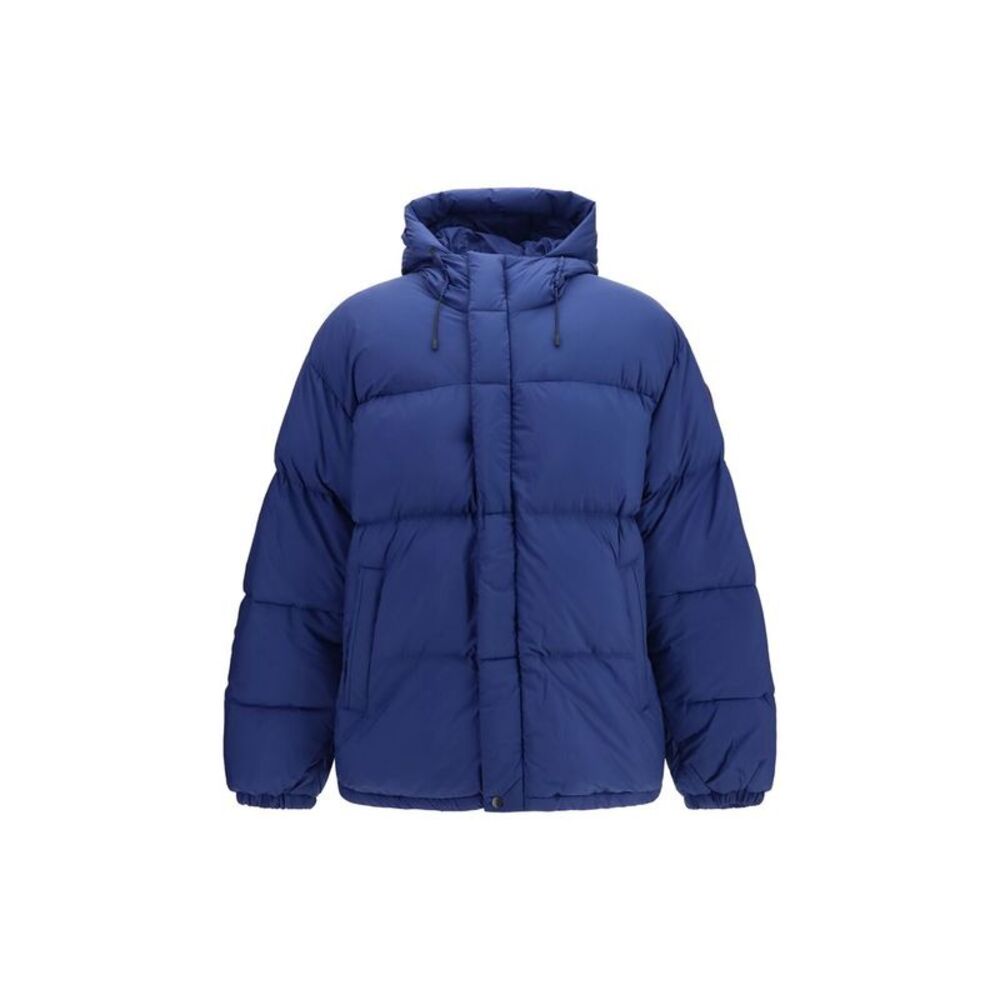 Canada Goose Blue Nylon Full-Length Men's Jacket
